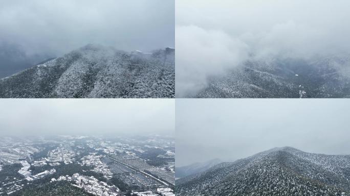 雪山 航拍