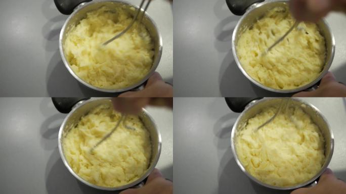煮土豆泥咖喱做饭食材美味