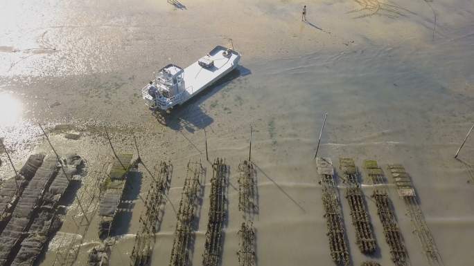 法国阿卡松盆地城镇海边