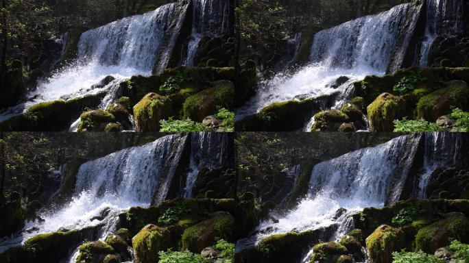 塞尔维亚西部的弗雷洛河瀑布