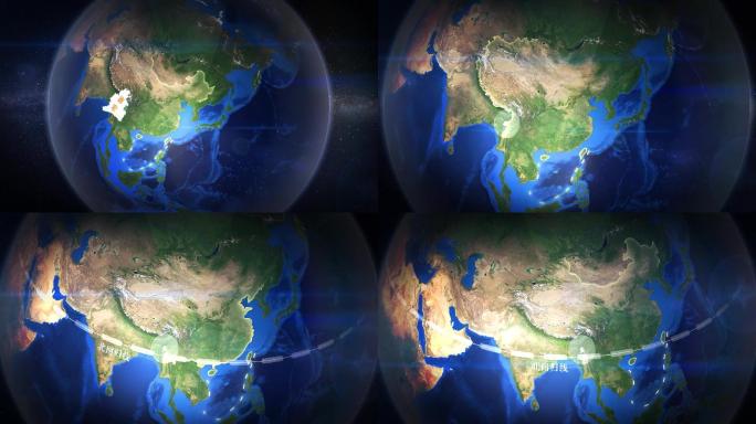 地球定位地址北回归线3D地球