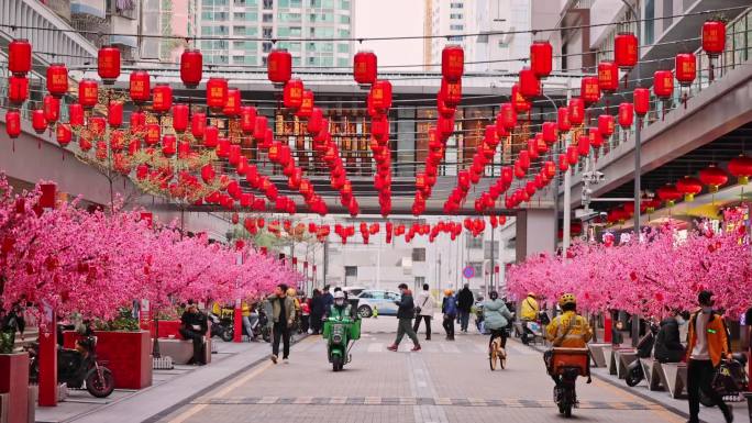 深圳节日气氛