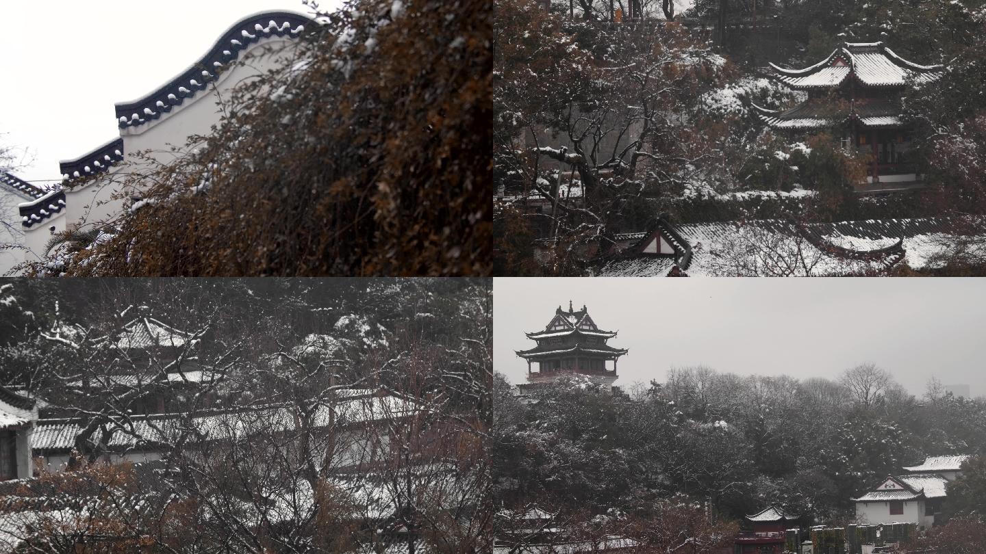 黄鹤楼（雪天）