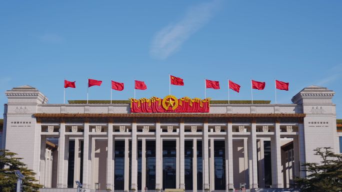 2022北京天安门广场国博冬奥会花坛