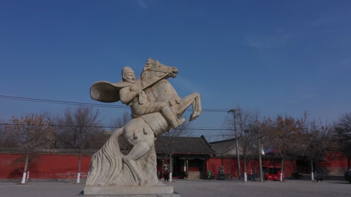 陈桥驿 广场 雕像