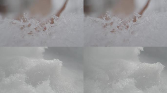 雪花特写