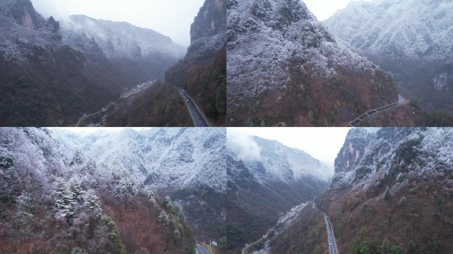 神农架雪景