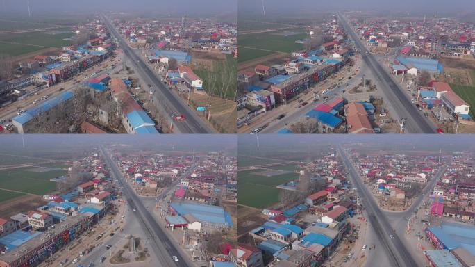 陈桥镇县城航拍