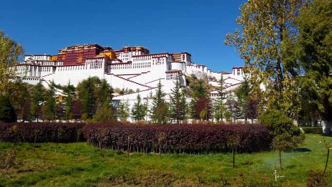西藏拉萨市市容街景