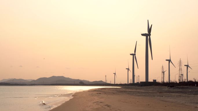 新能源海上风力发电清洁能源永磁直驱风电