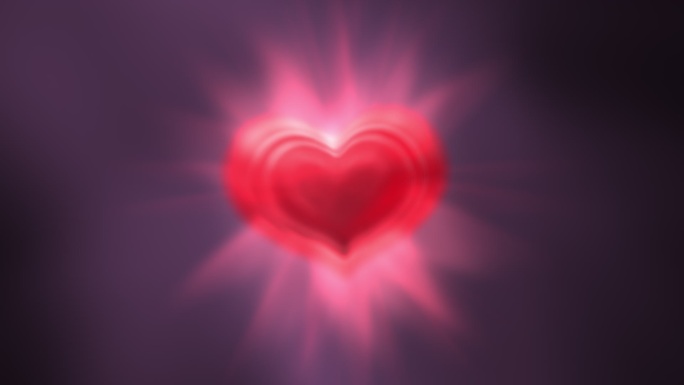 浪漫爱情红色心形背景