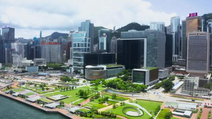 香港无人机观城市延时航拍香港航拍旅游宣传