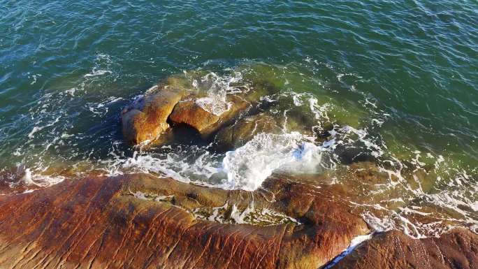 深圳海浪礁石