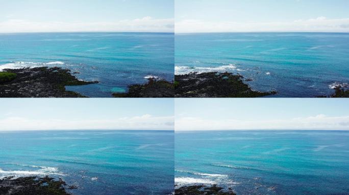 加拉帕戈斯群岛海岸线广袤无垠海浪大海