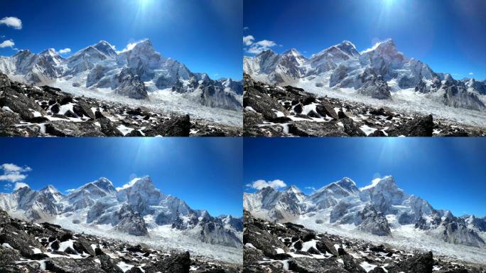 喜马拉雅山脉延时摄影