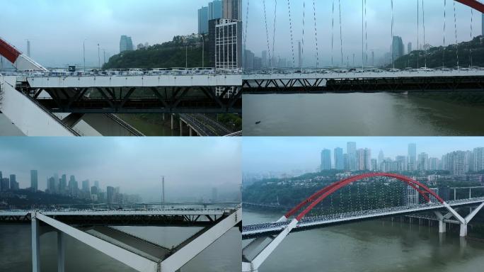 大雾重庆大桥-4k