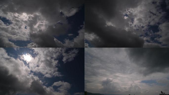 4K原创视频 天空流云延时摄影