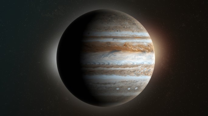 木星这颗行星在外层空间以自己的轨道旋转