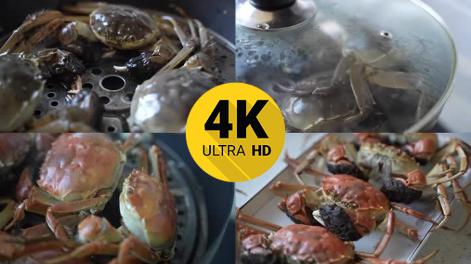 4K煮螃蟹全过程
