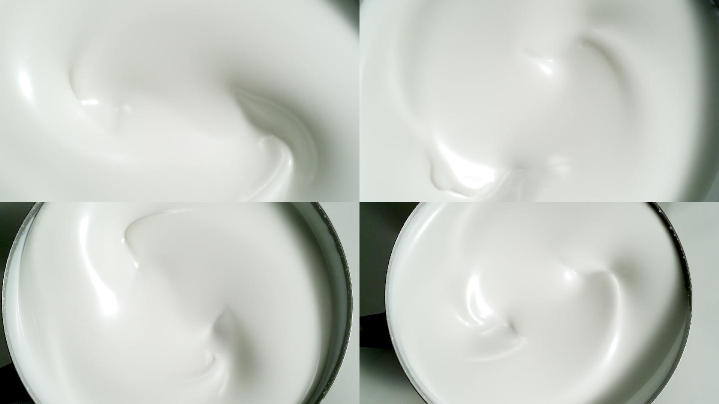 旋转酸奶。