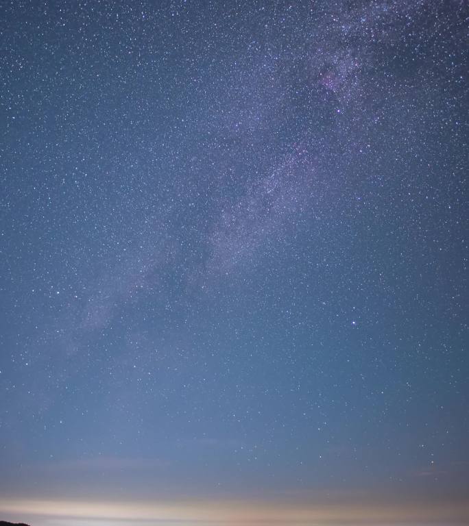 4K竖屏 安徽黄山 银河星空户外天文摄影