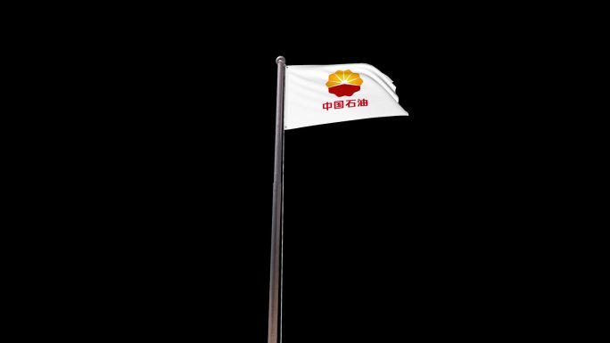 【带通道】中国石油旗帜飘扬