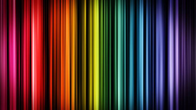 抽象彩虹背景流光粒子唯美飘动光斑