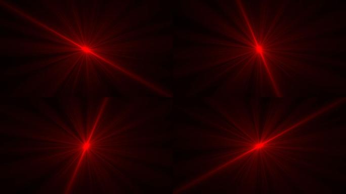 红色光束视频素材后期合成光效元素