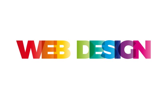 网页设计彩虹文字