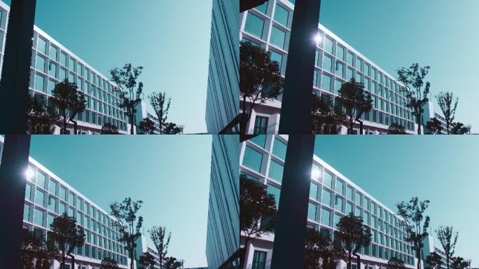 玻璃  建筑  反光  科技 科创园