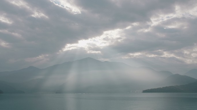 日月潭风景名胜区延时拍摄