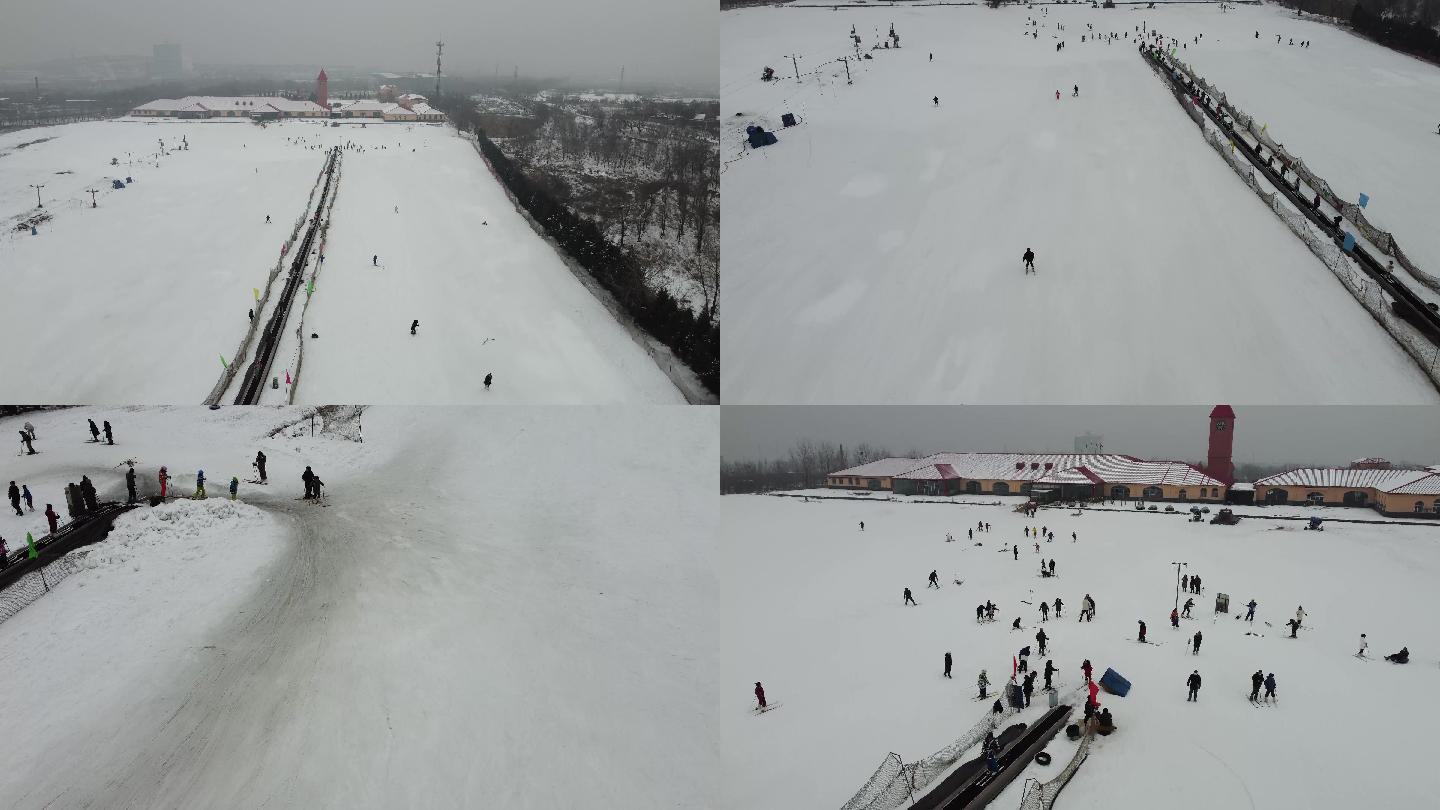 滑雪场冰雪运动冬奥会体育竞技