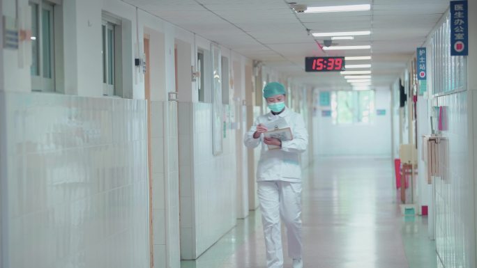 【4K】 医护人员  护士站