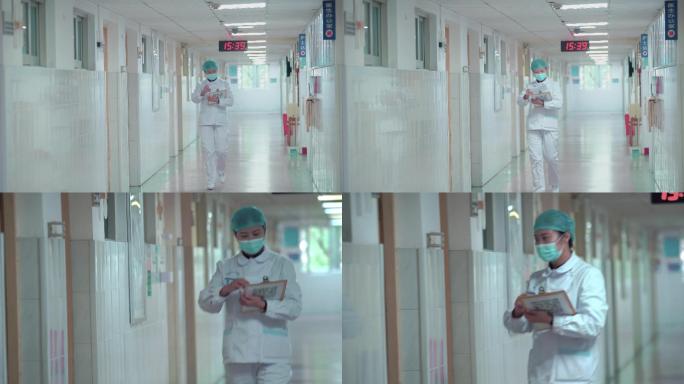 【4K】 医护人员  护士站