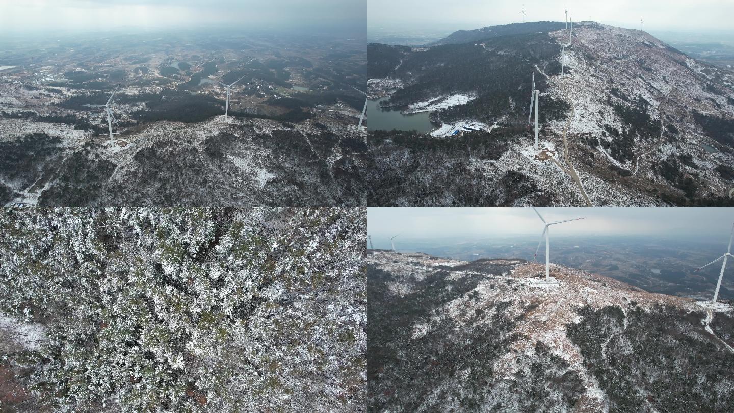 湖北广水寿山雪景