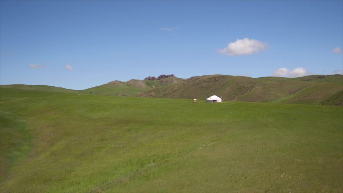 通辽科尔沁草原扎旗山地草原霍林河可汗山