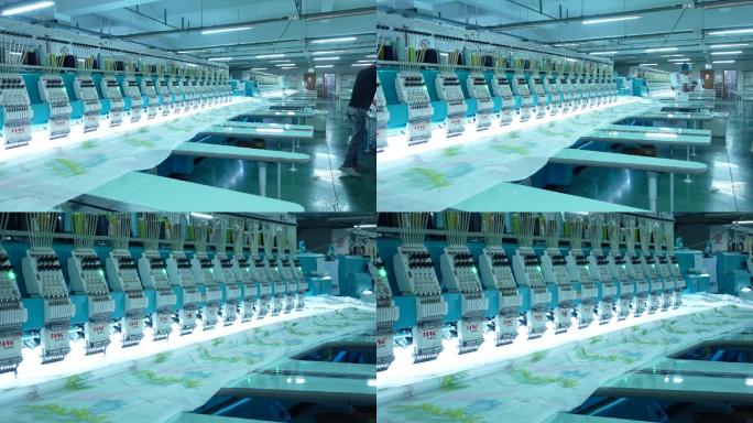 工厂纺织生产工艺全景