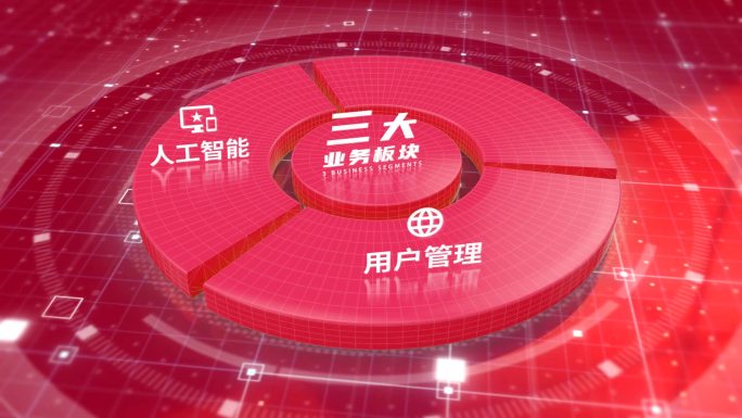 【3】红色党政3分支3架构分类三ae模板