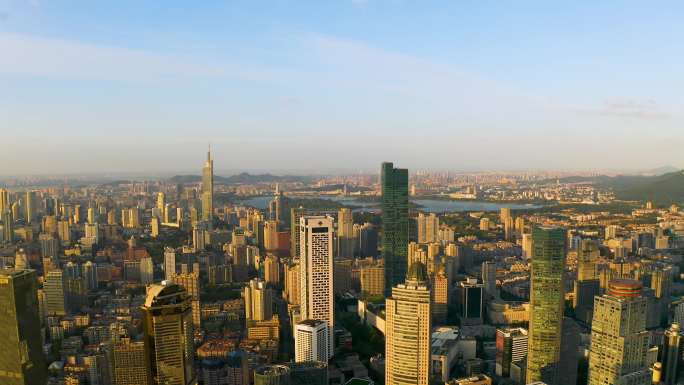 南京新街口大全景4K航拍
