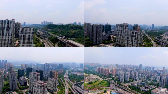 重庆大渡口天安数码城城市航拍