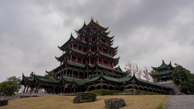 重庆市鸿恩寺森林公园8k延时