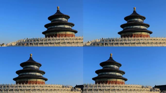 北京天坛祈年殿4K拍摄