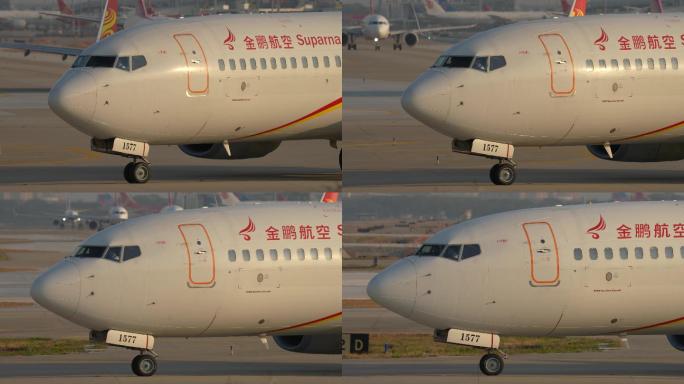 【正版4K素材】深圳宝安飞机场视频C8