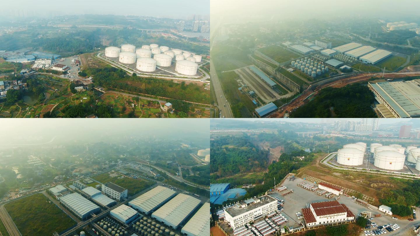 中国石油重庆公司工厂大渡口航拍