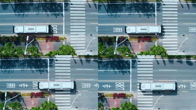 道路  快速公交 公交车 BRT