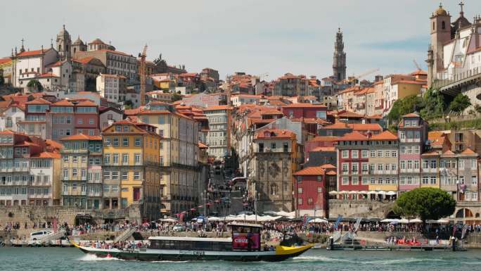 葡萄牙波尔图城市素材航拍葡萄牙视频旅游宣