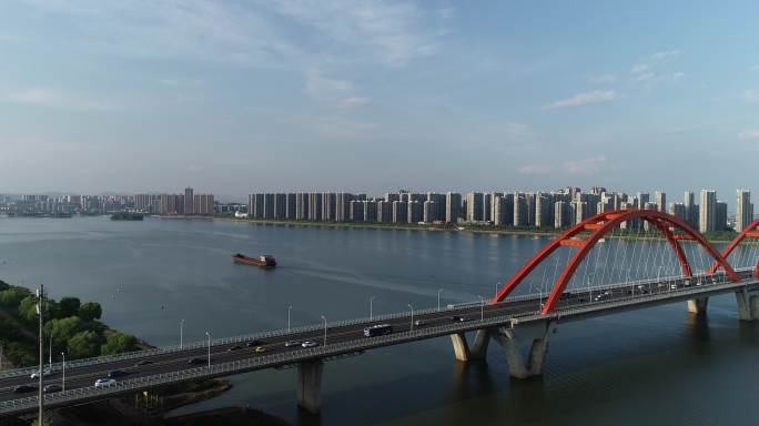 长沙福元大桥航拍