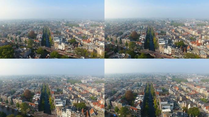 阿姆斯特丹市航空录像
