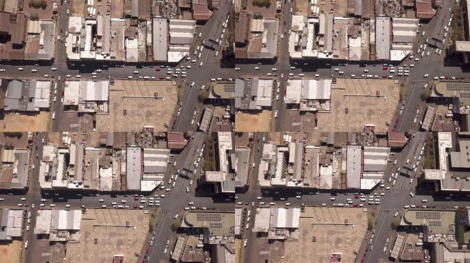 南非约翰内斯堡市鸟瞰图