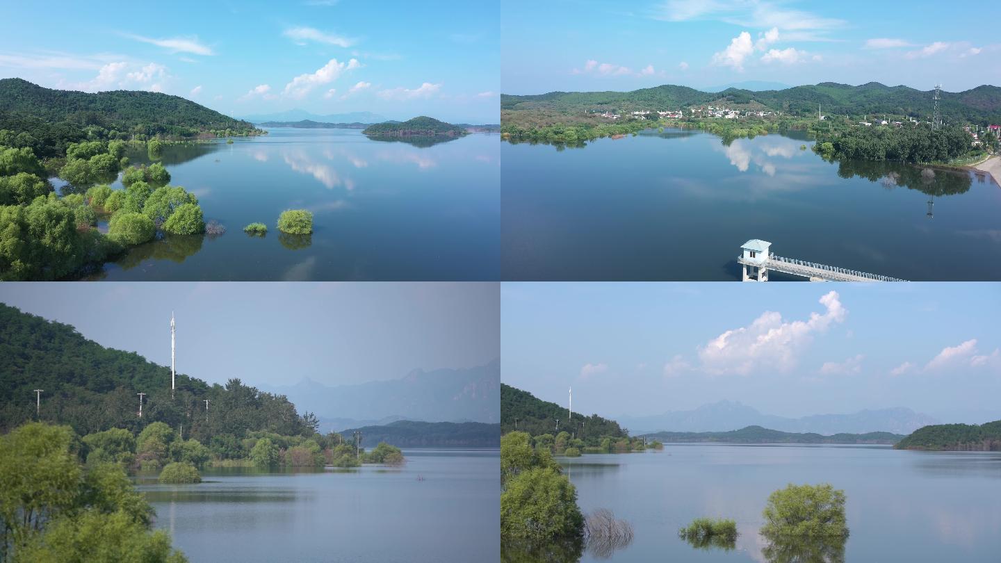 北京密云水库 水库 河流 河水 水 绿植